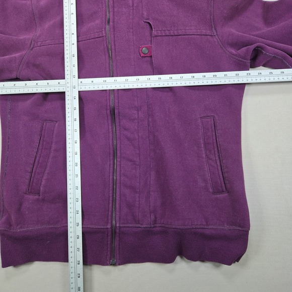 Lululemon Athletica Men's XL Purple Full Zip Hoodie Jacket Fleece Lined - Picture 10 of 10